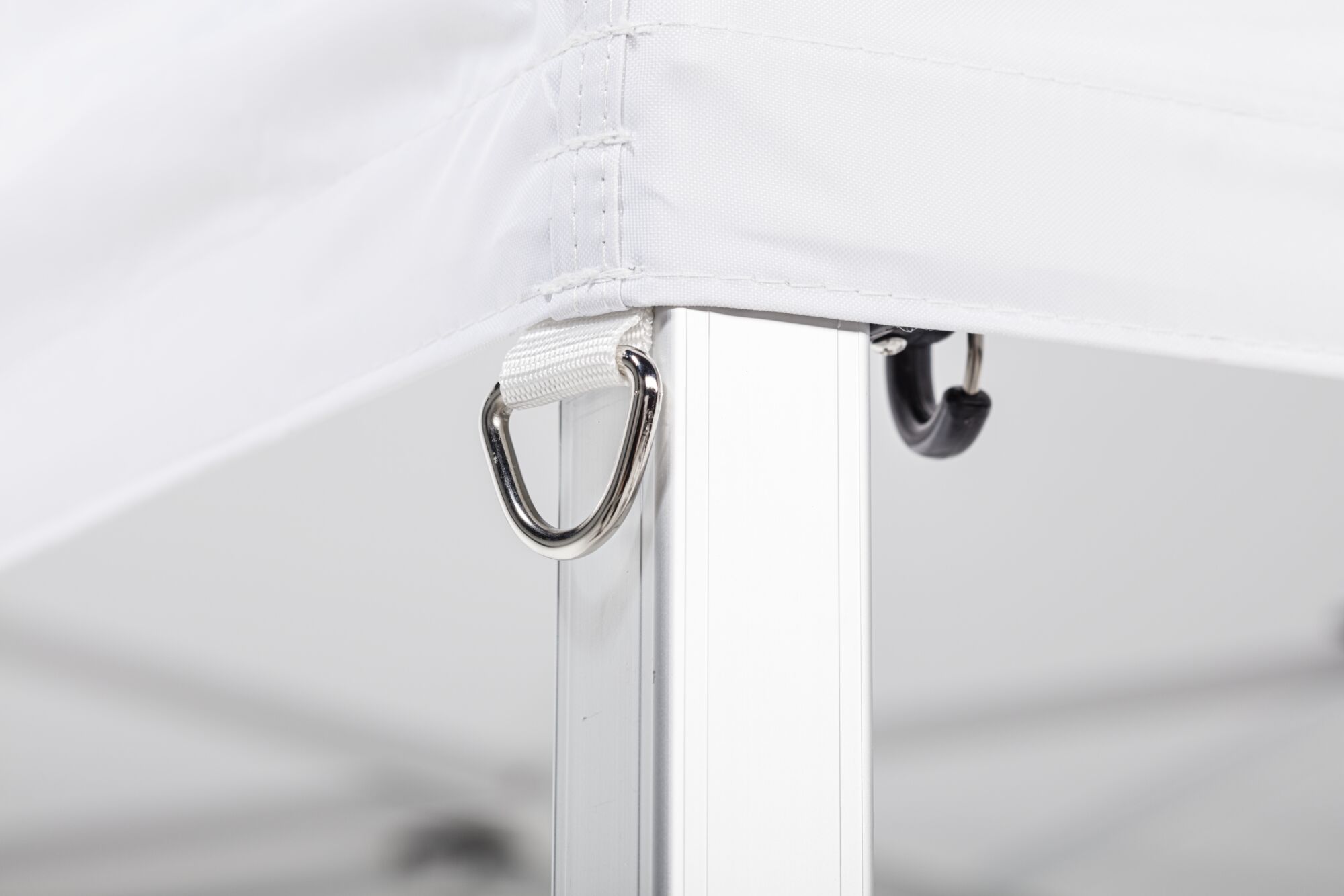 Vouwtent AluForce met dakzeil - 1,5x1,5m - PVC (mat) Wit