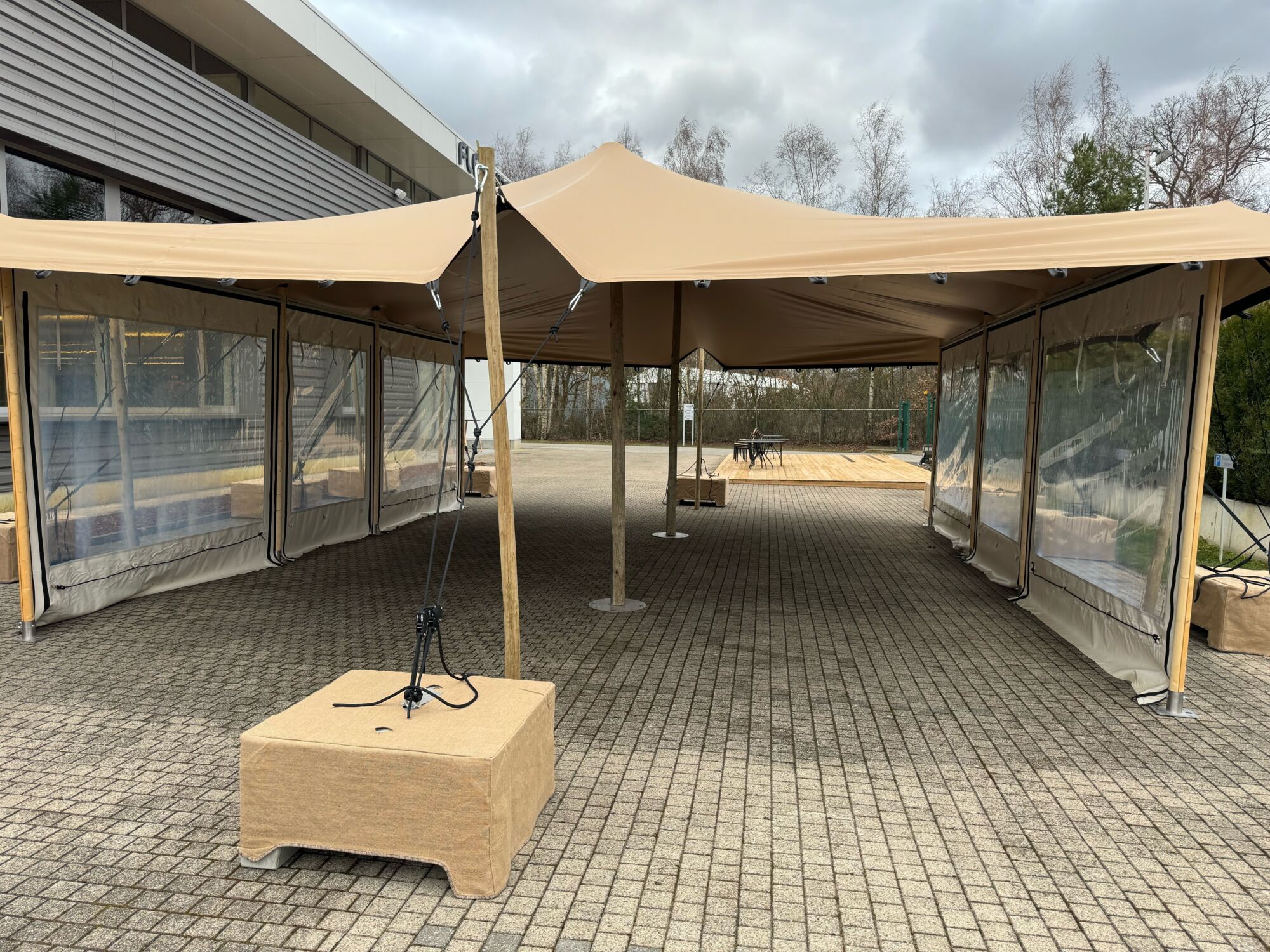 Betonwürfel - 650 kg (mit 1 Ringschraube)