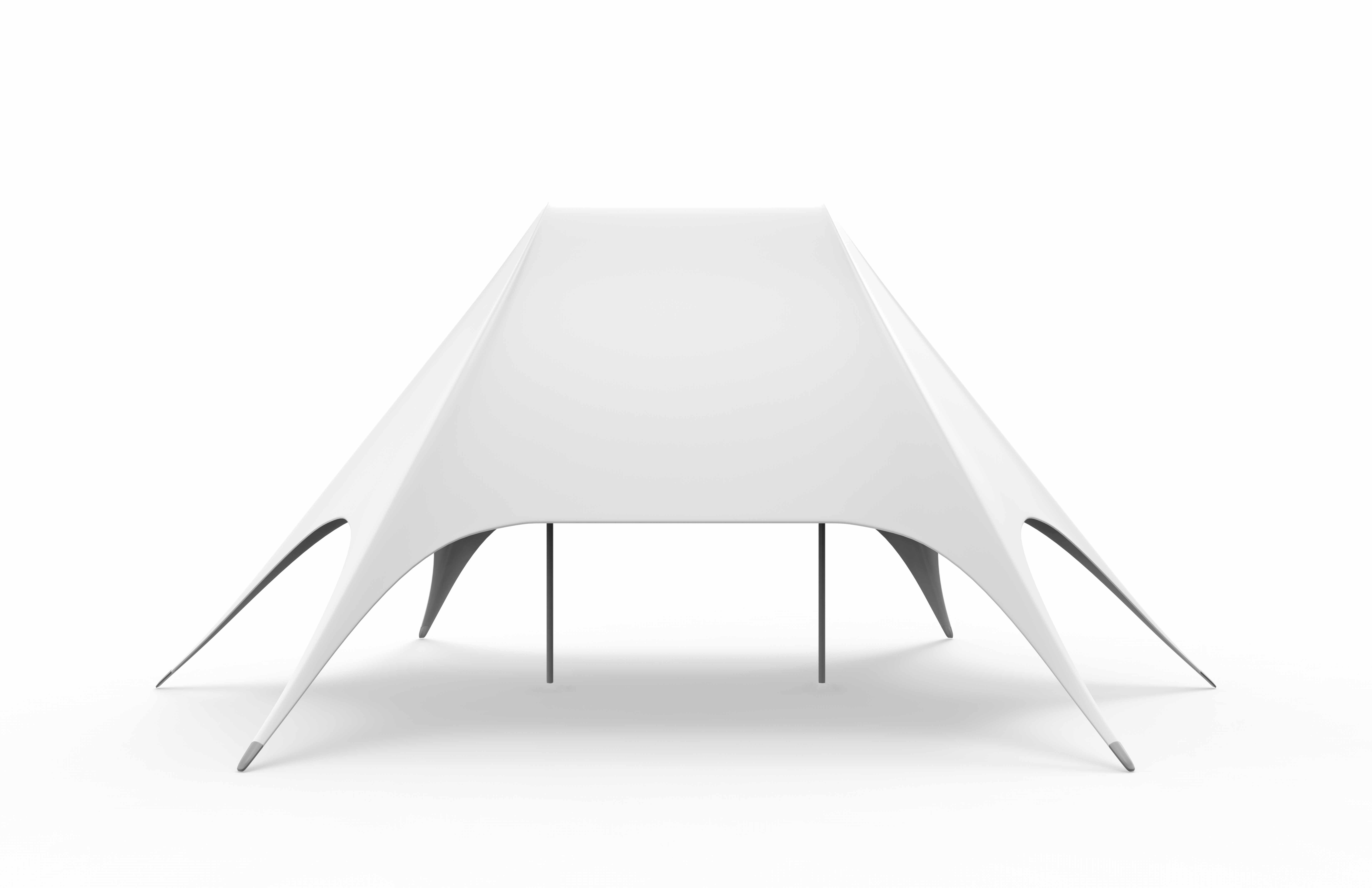 Kit tente étoile StellarLite double - kit 8 x 13 m - Polyester blanc