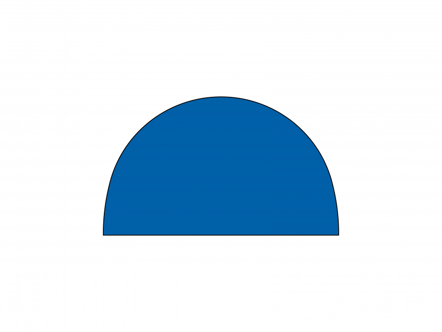 Aufblasbares Zelt Globe geschlossene Seitenwand - 5 m Blau