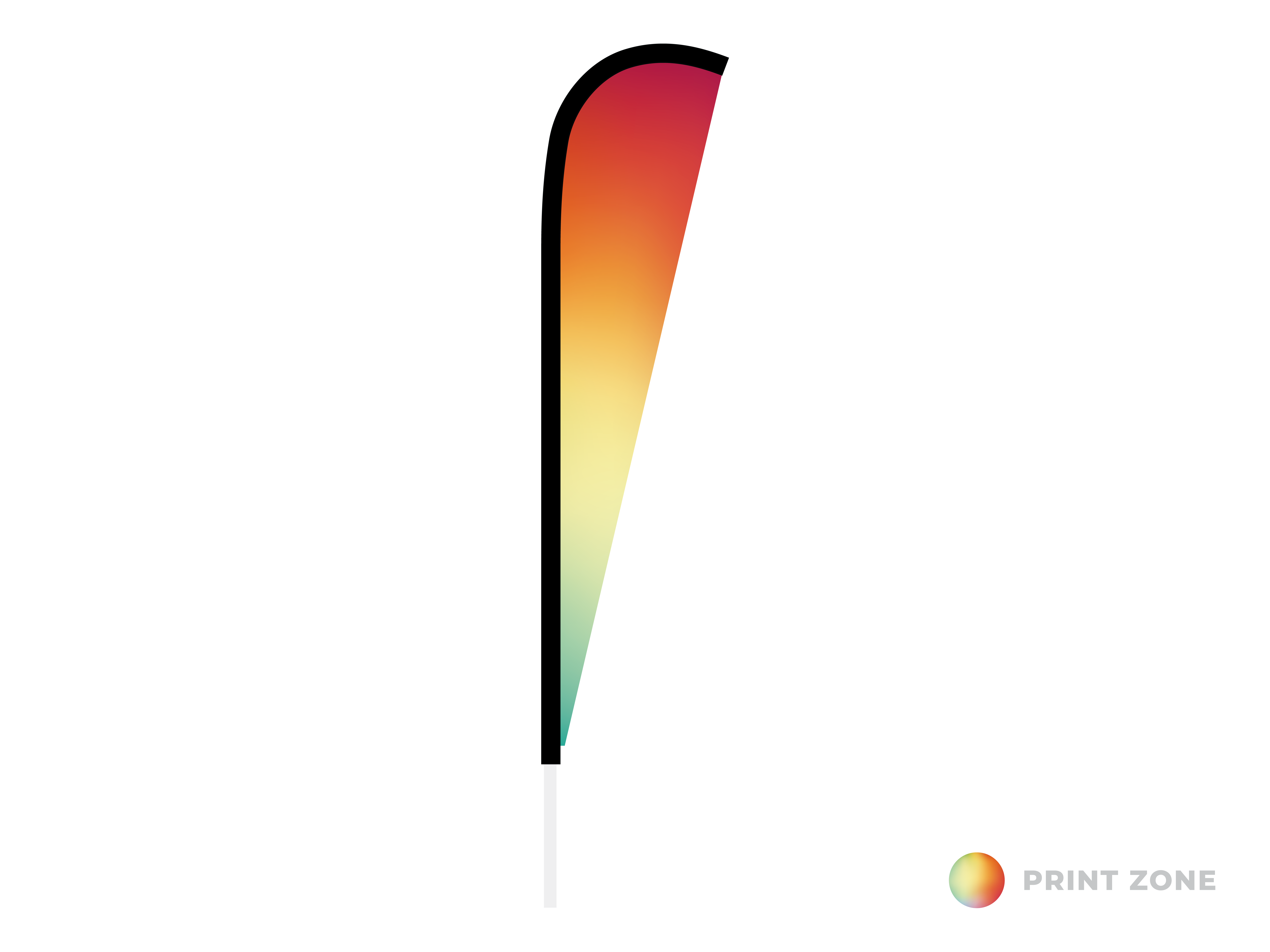 Eclipse une face - large imprimé