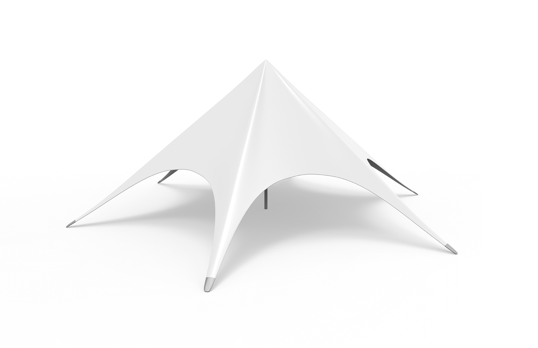 Tente étoile StellarLite - kit 12 m - polyester blanc