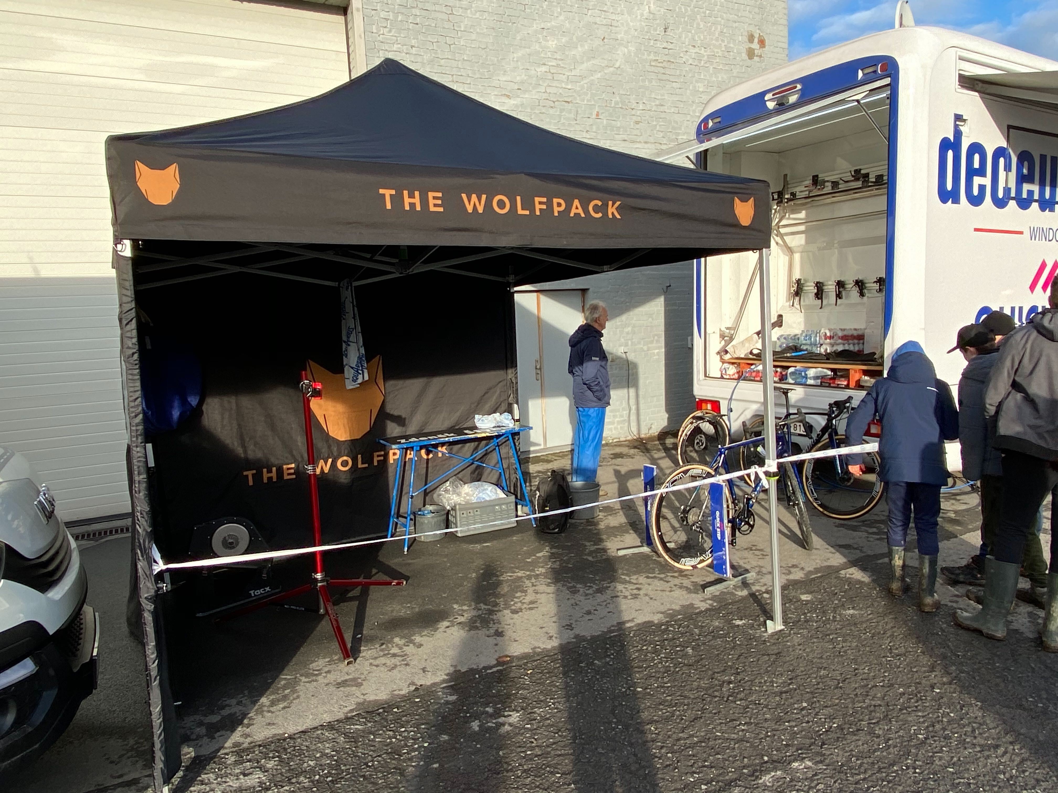 Folding tent AluForce with roof - 3x3m - Polyester White