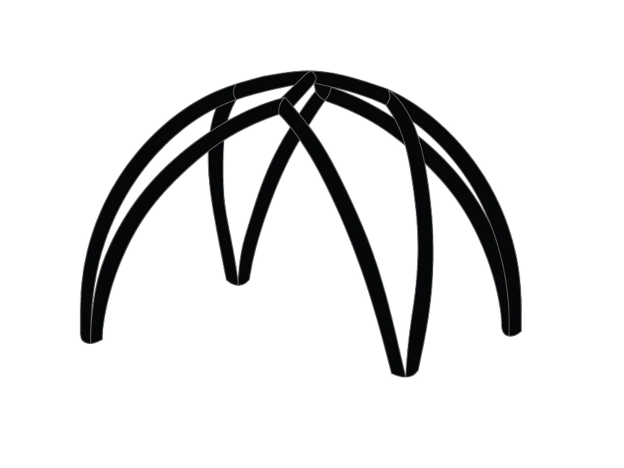 Tente gonflable Zodiac structure gonflable 6mx6m Noir