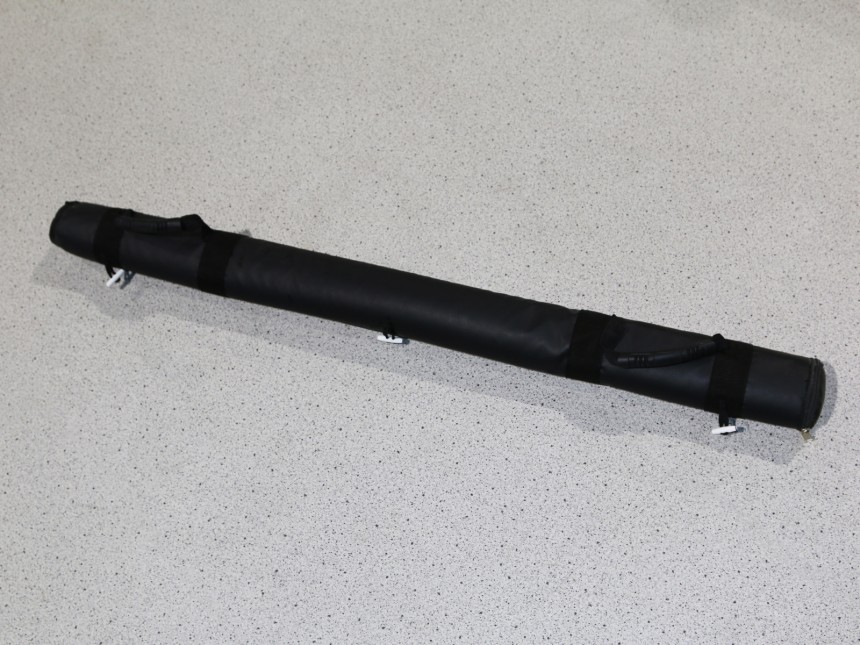 Sand bag for sidewall inflatable tent