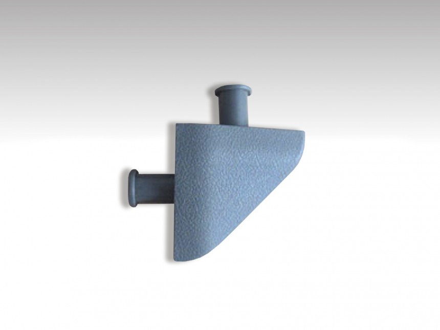 Corner for plastic floorelements - Grey