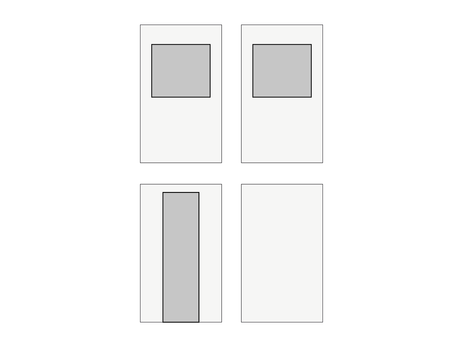 DON'T USE-Folding tent Sidewall set with carry bag - 1,5x1,5m - PVC (matt) White