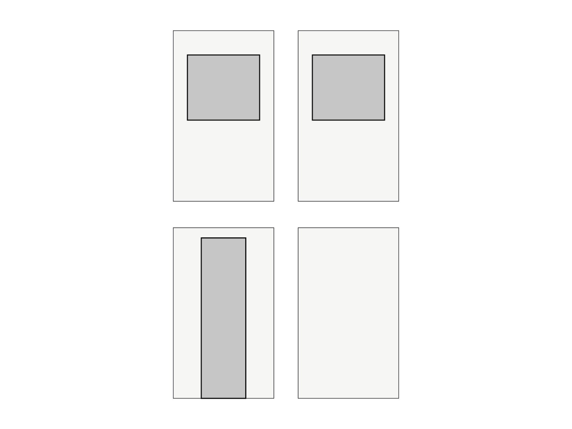 Tonnelle pliante Kit de parois latérales avec sac de transport - 1,5x1,5m - PVC (mat) Blanc