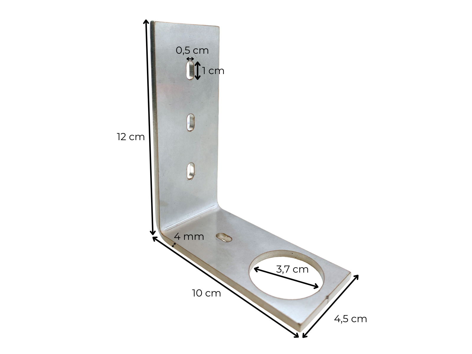 Corner anchor for solid anchoring of wooden poles