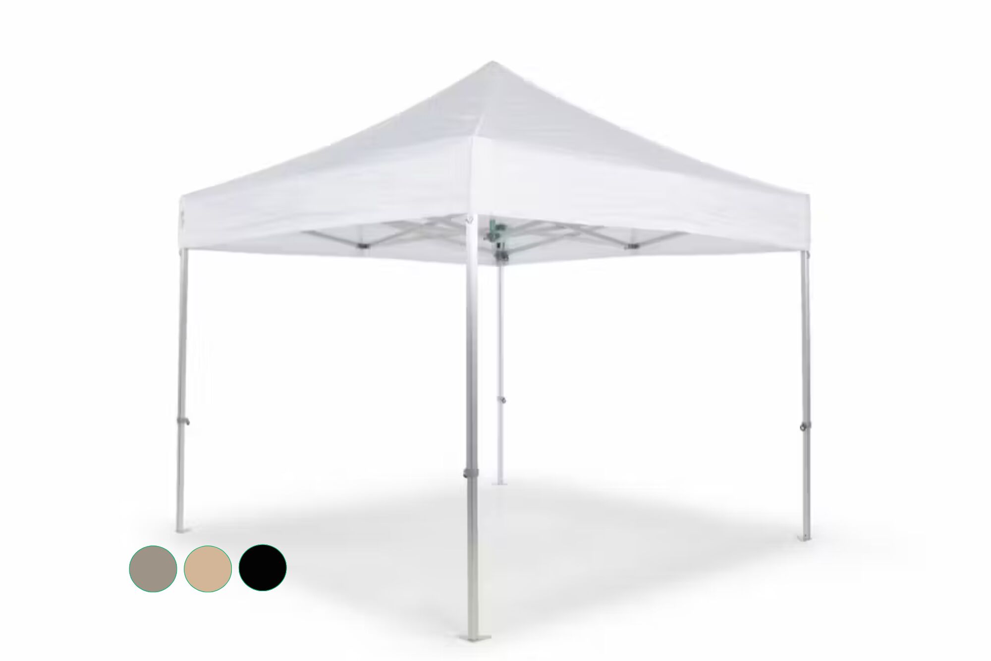 Folding tent Roof - 3x3m - PVC (matt) White