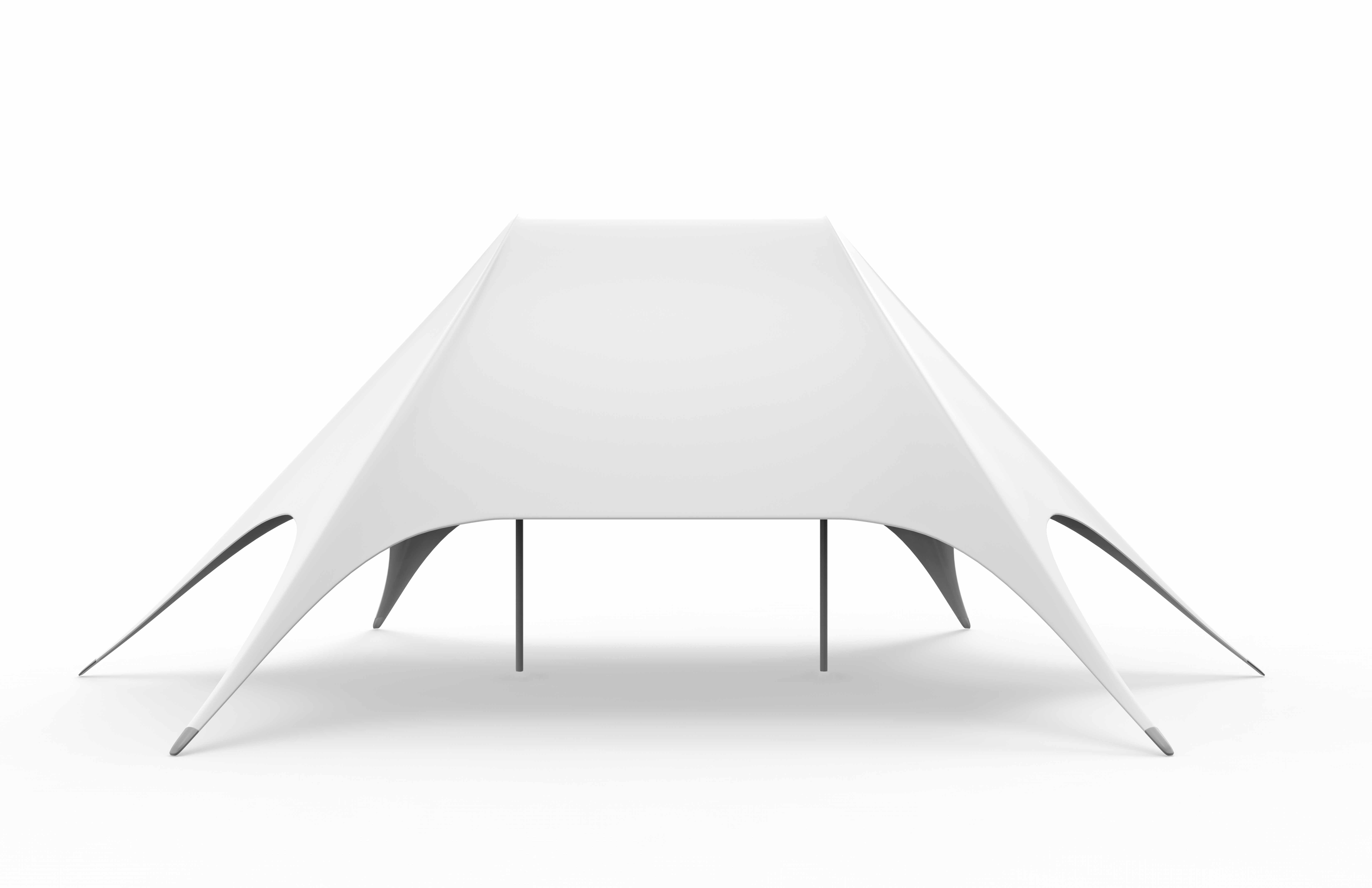 Kit tente étoile StellarLite double - kit 12 x 19 m - Polyester blanc