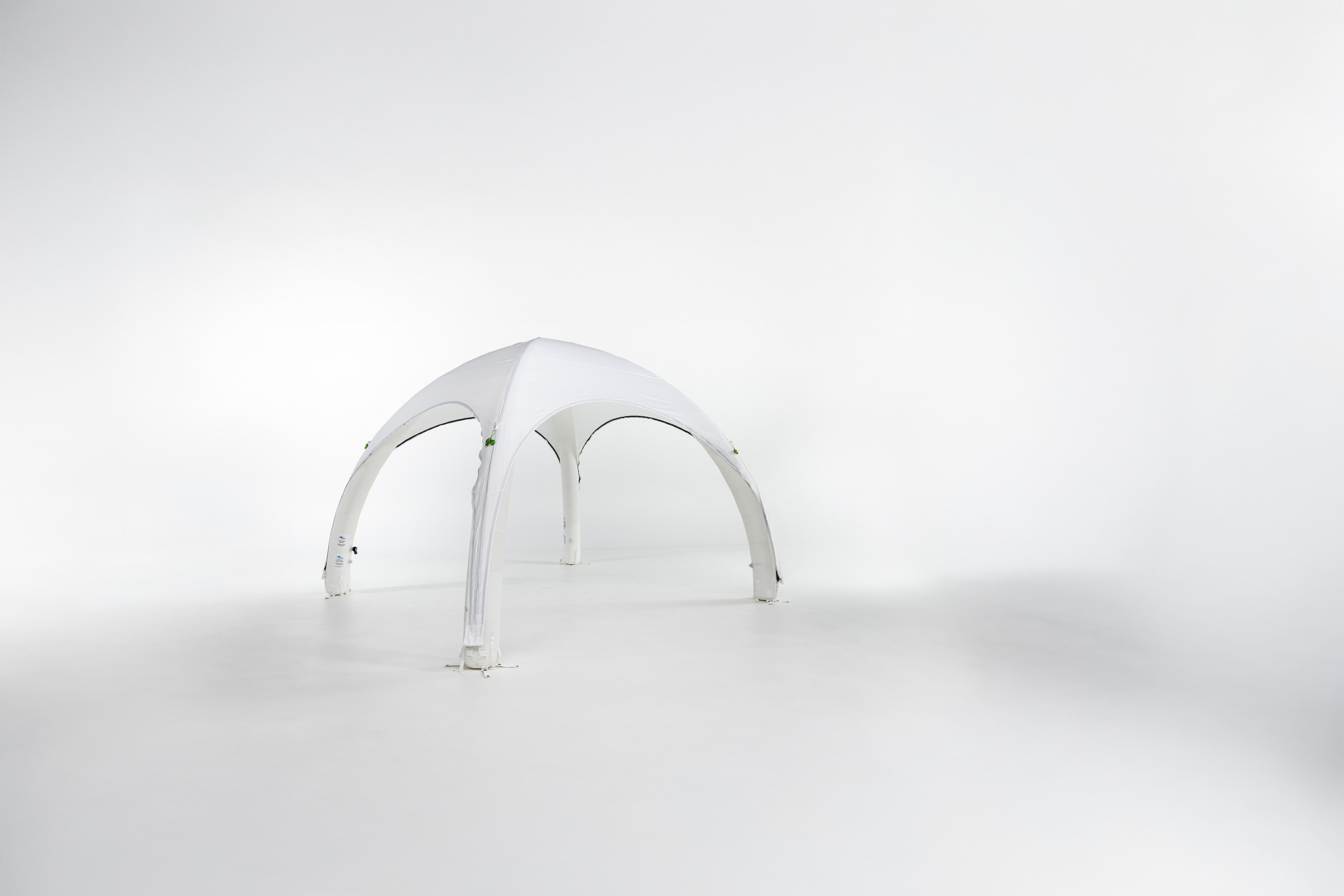 Inflatable tent Globe - 3x3m - Black frame - Print roof