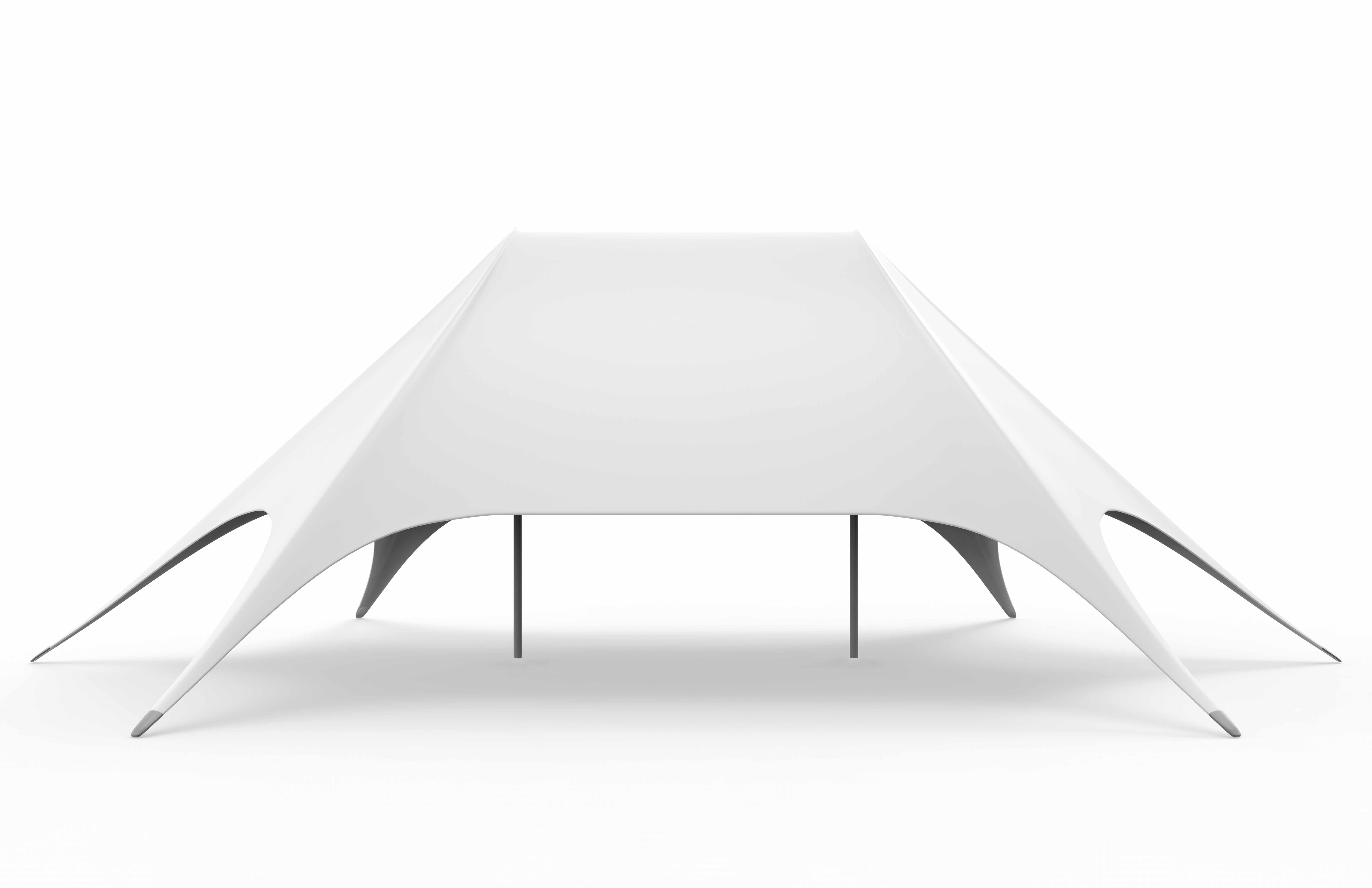 Kit tente étoile StellarLite double - kit 13 x 21 m - Polyester blanc