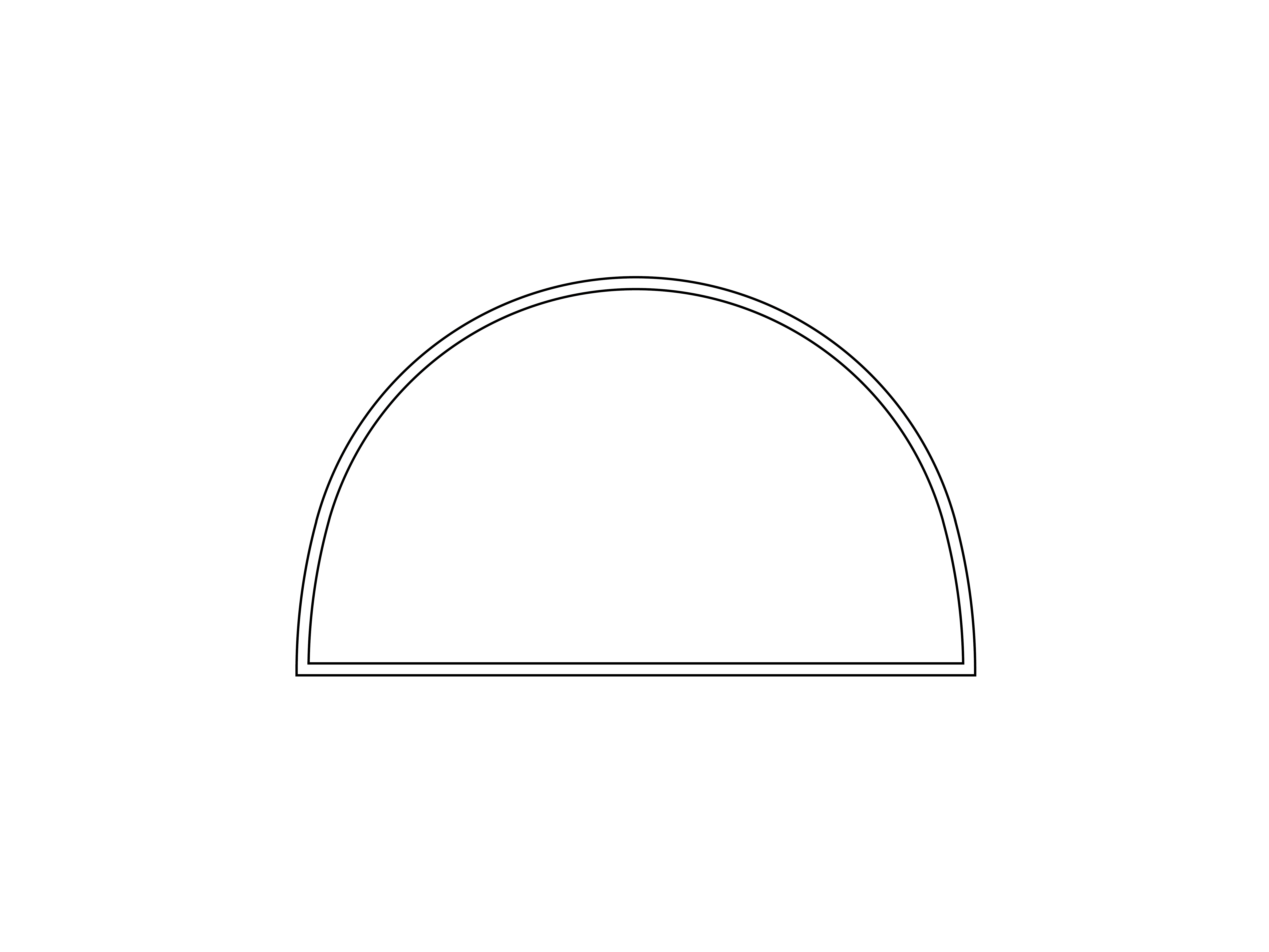 Inflatable tent Globe Sidewall panoramic window - 3m White