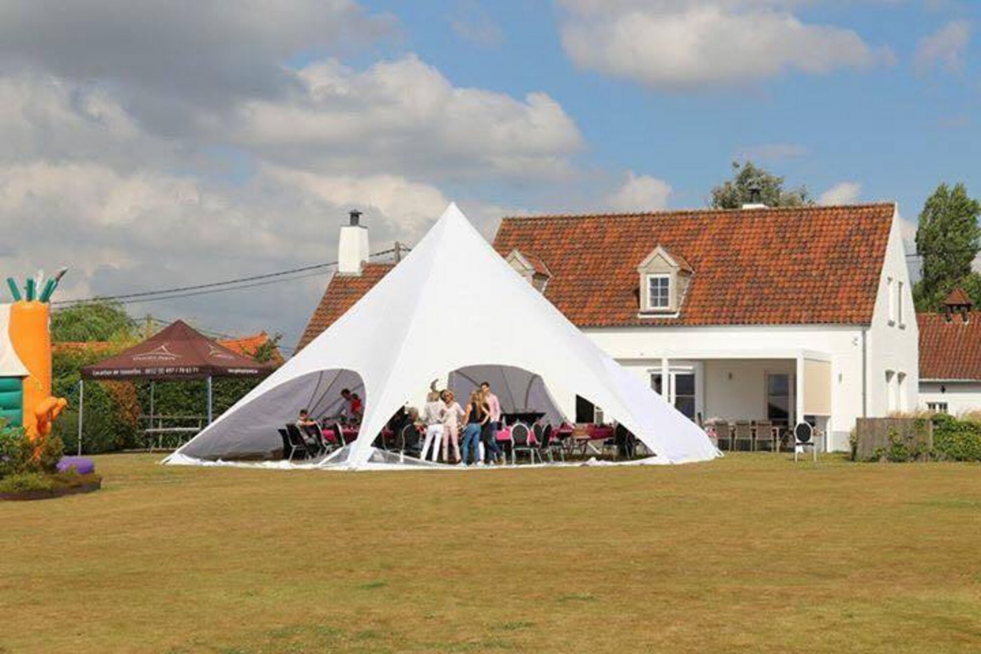 Tente étoile StellarLite - kit 14 m - polyester sable