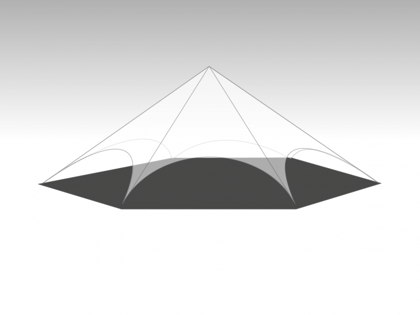 Star tent StellarLite ground cover - 16m diameter