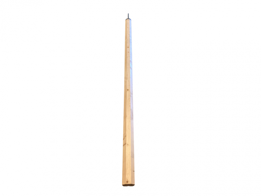 Wooden side pole for Sailcloth - 2,44 m
