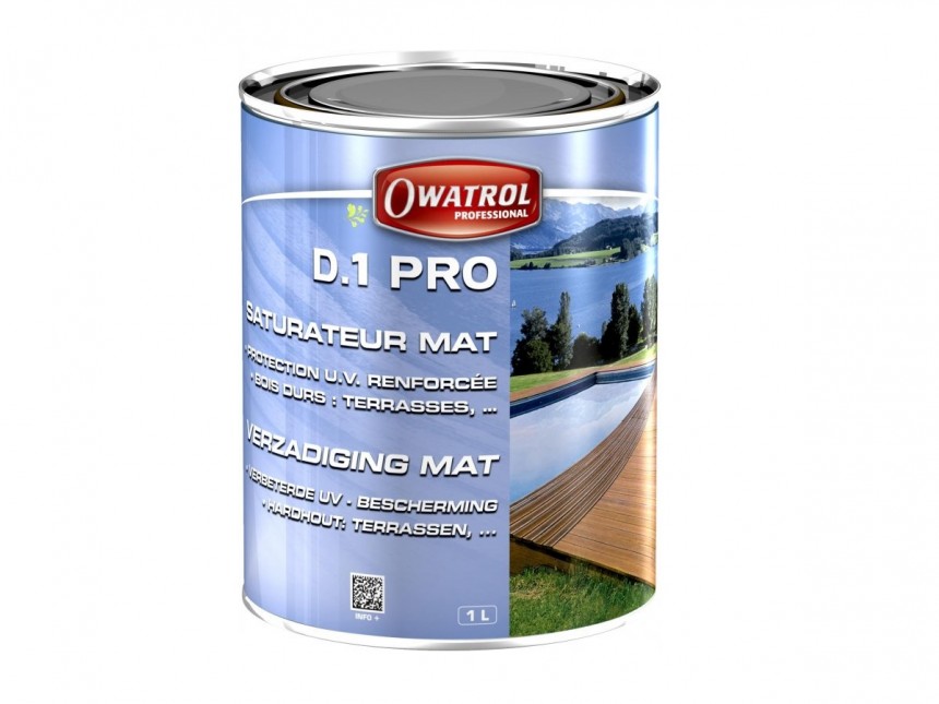 Owatrol wood saturator for exotic wood types - Matt & colourless