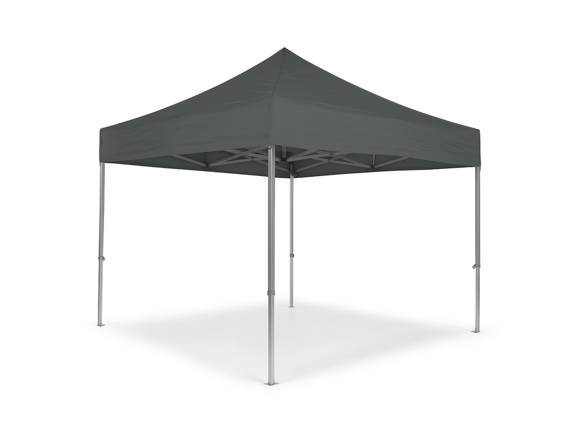 Folding tent AluLite with roof - 3x3m - Polyester Anthracite