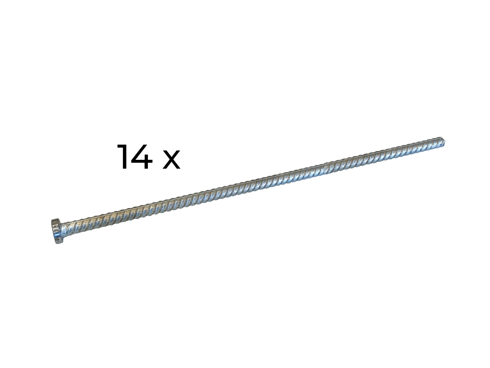 Peg set (14) of 80 cm for stretch tent 8,5 x 12,5 m 