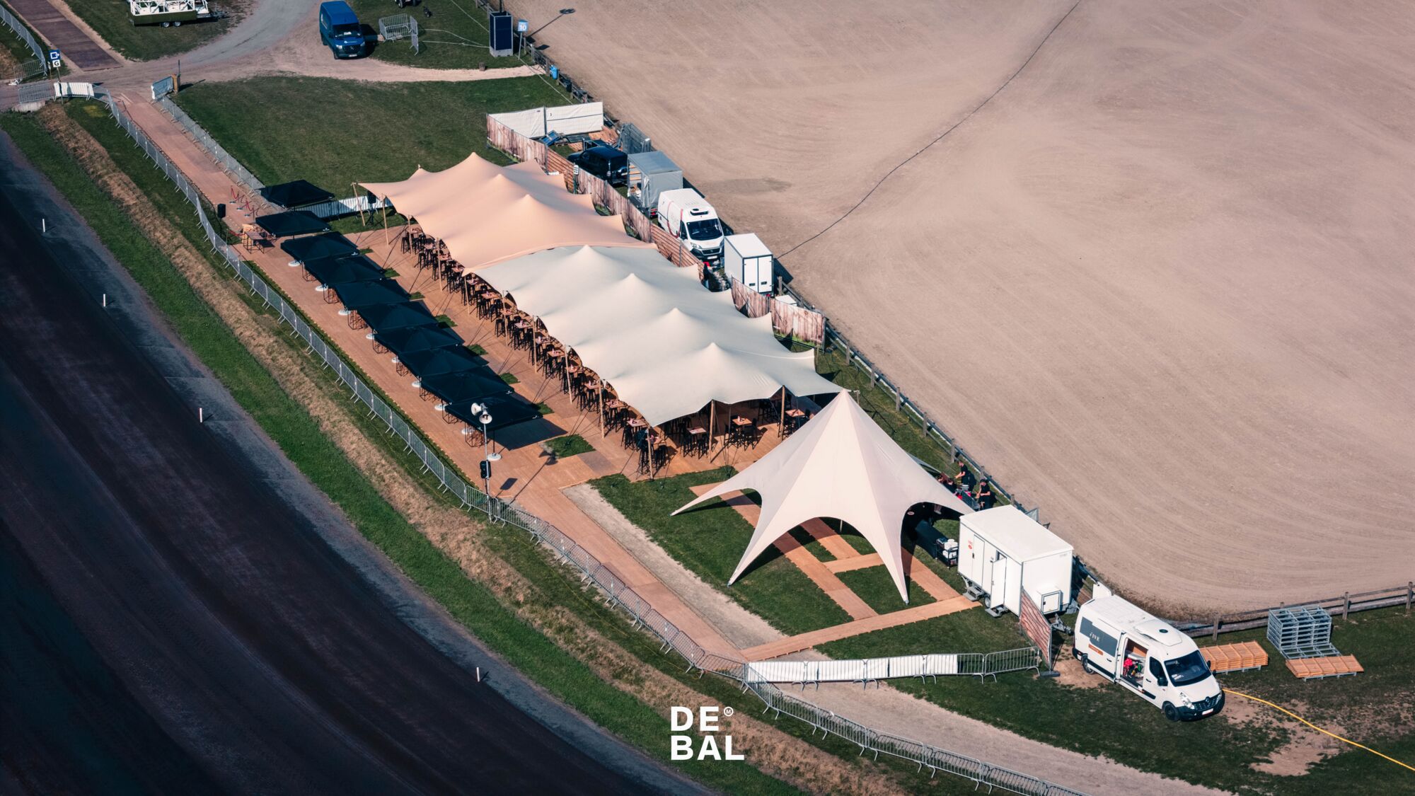 Tente étoile StellarLite - kit 14 m - polyester sable