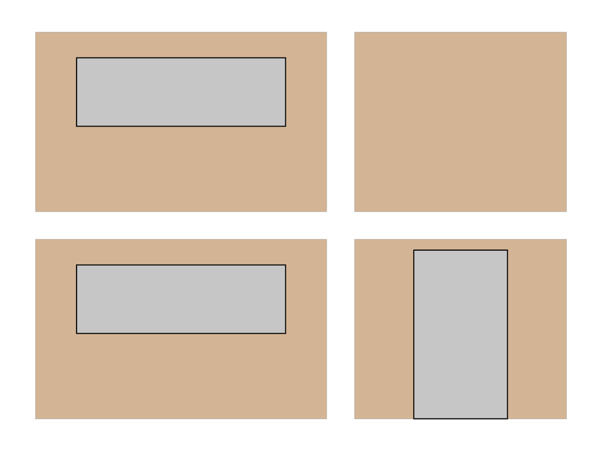 DON'T USE-Faltpavillon Seitenwandset mit Tragetasche - 3 x 4,5 m - PVC light (matt) Desert Sand