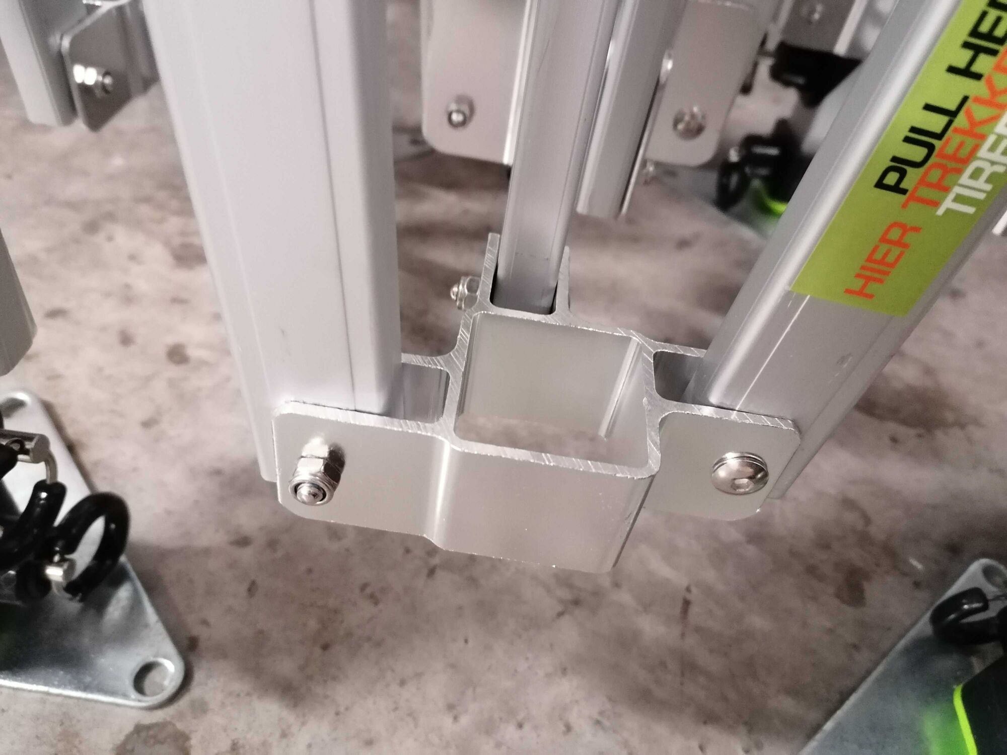 Folding tent AluForce 3-way linking device - Truss part under