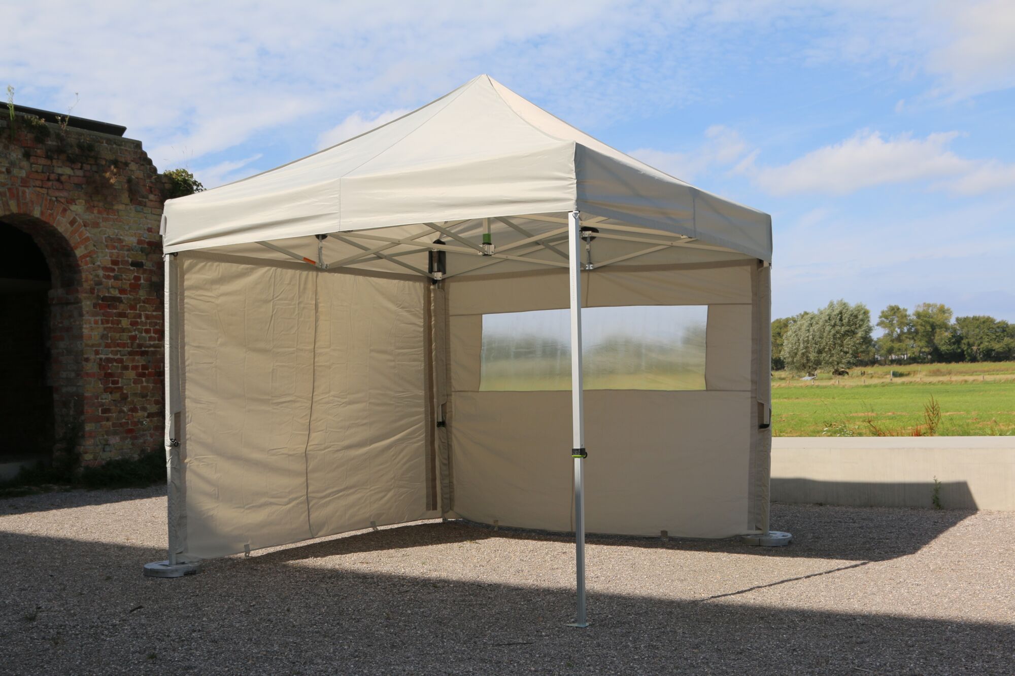 folding tent aluforce