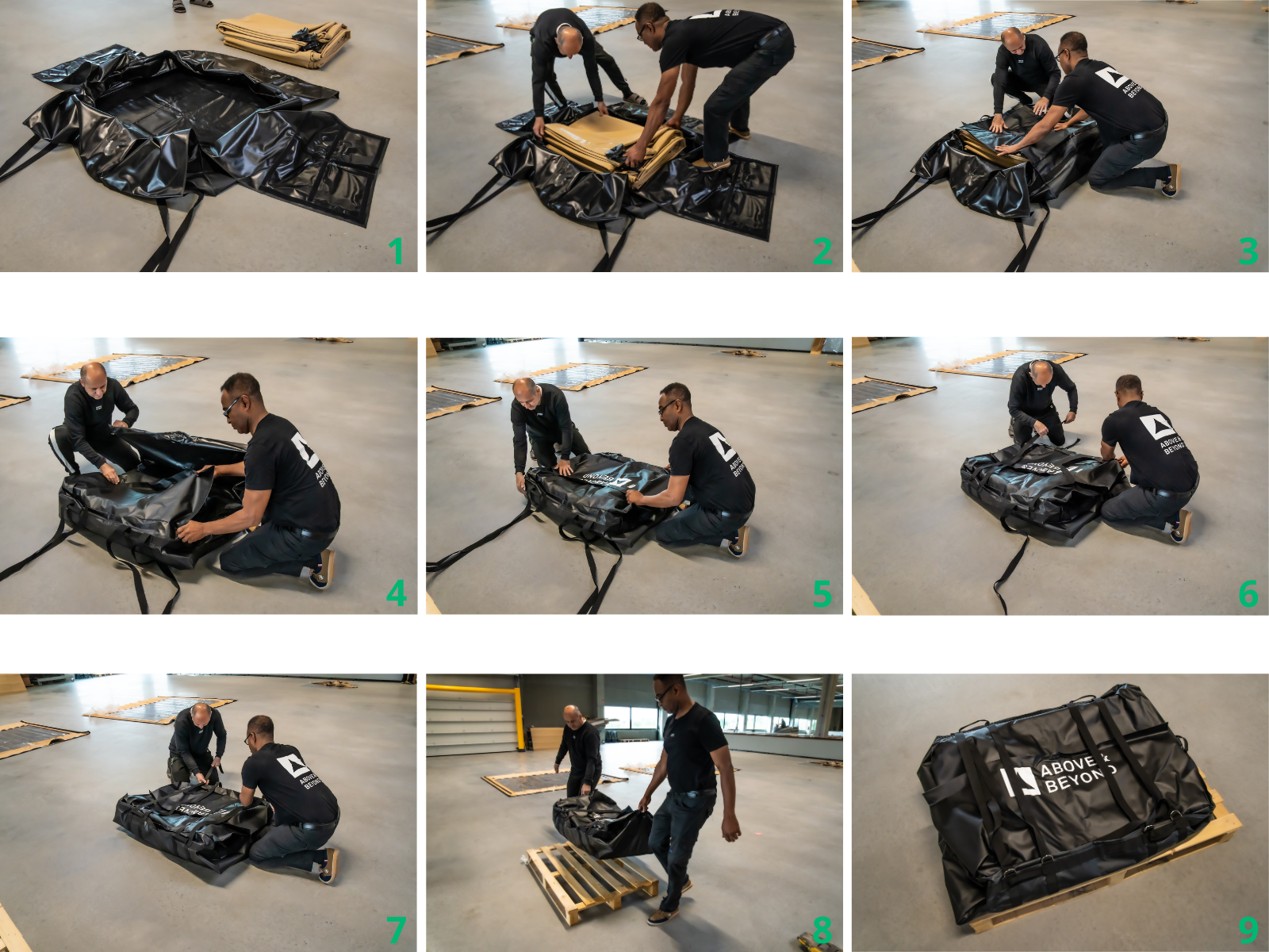 Aufbewahrungstasche für Stretchzelt - PVC