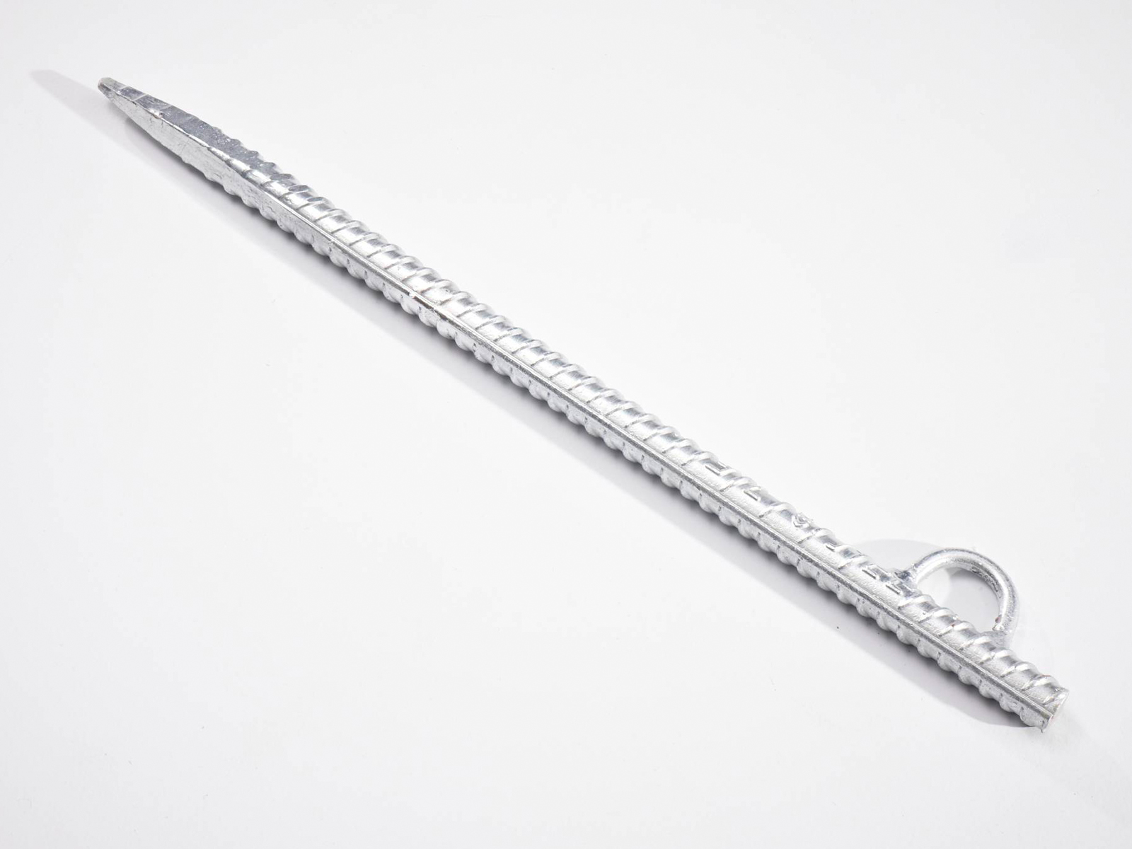 Peg with loop - Galvanised - 55cm - Ø 20mm