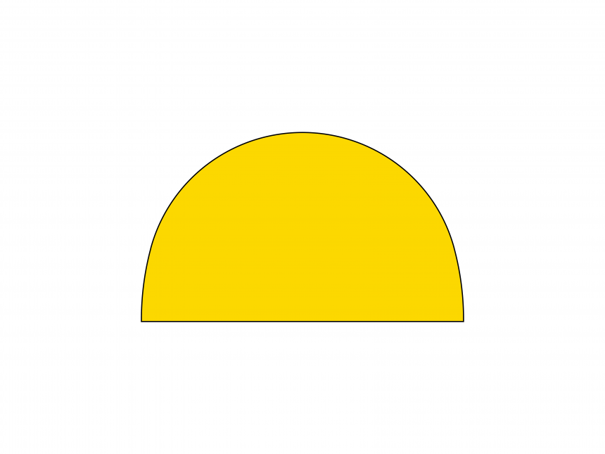 Aufblasbares Zelt Globe geschlossene Seitenwand - 5 m Gelb