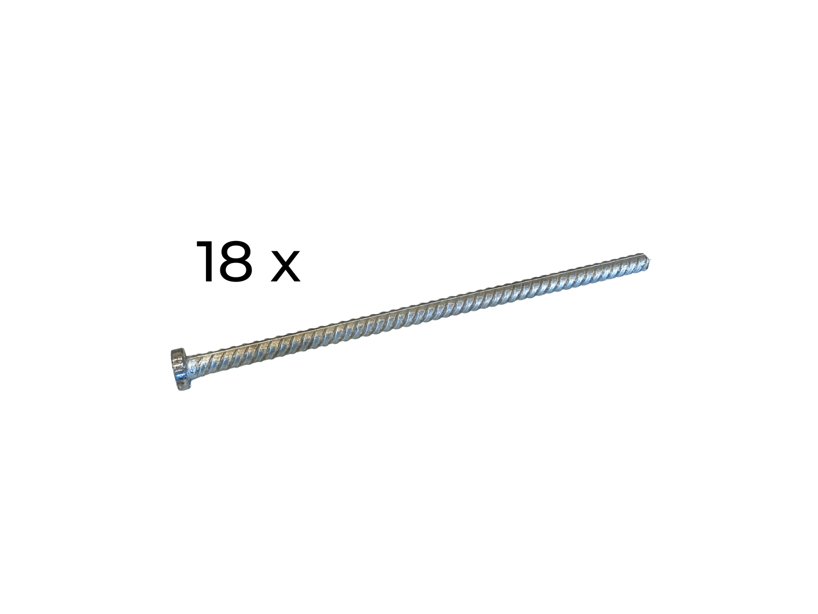 Peg set (18) of 50 cm for stretch tent 10 x 15 m 