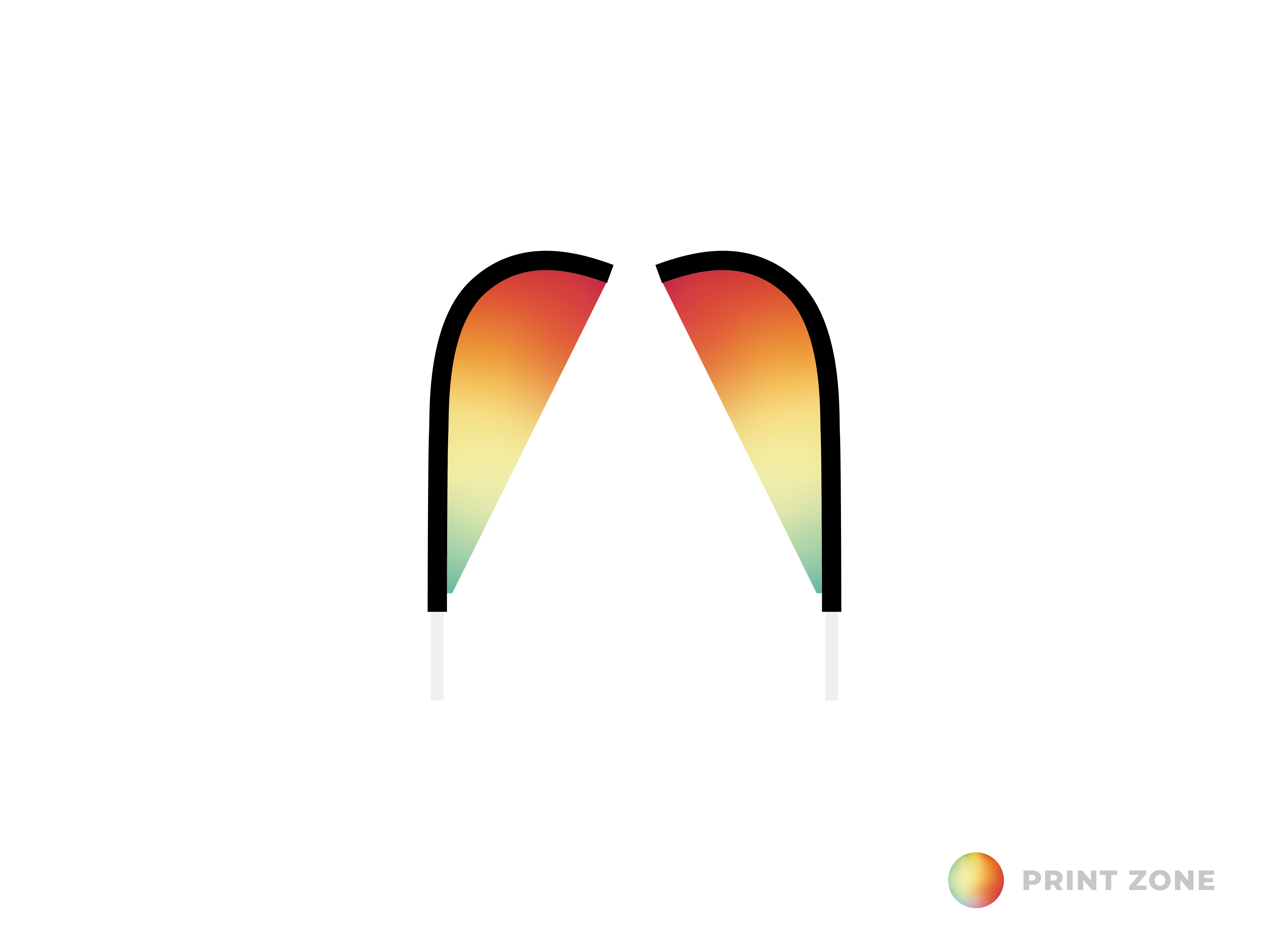 Eclipse double face - petit imprimé