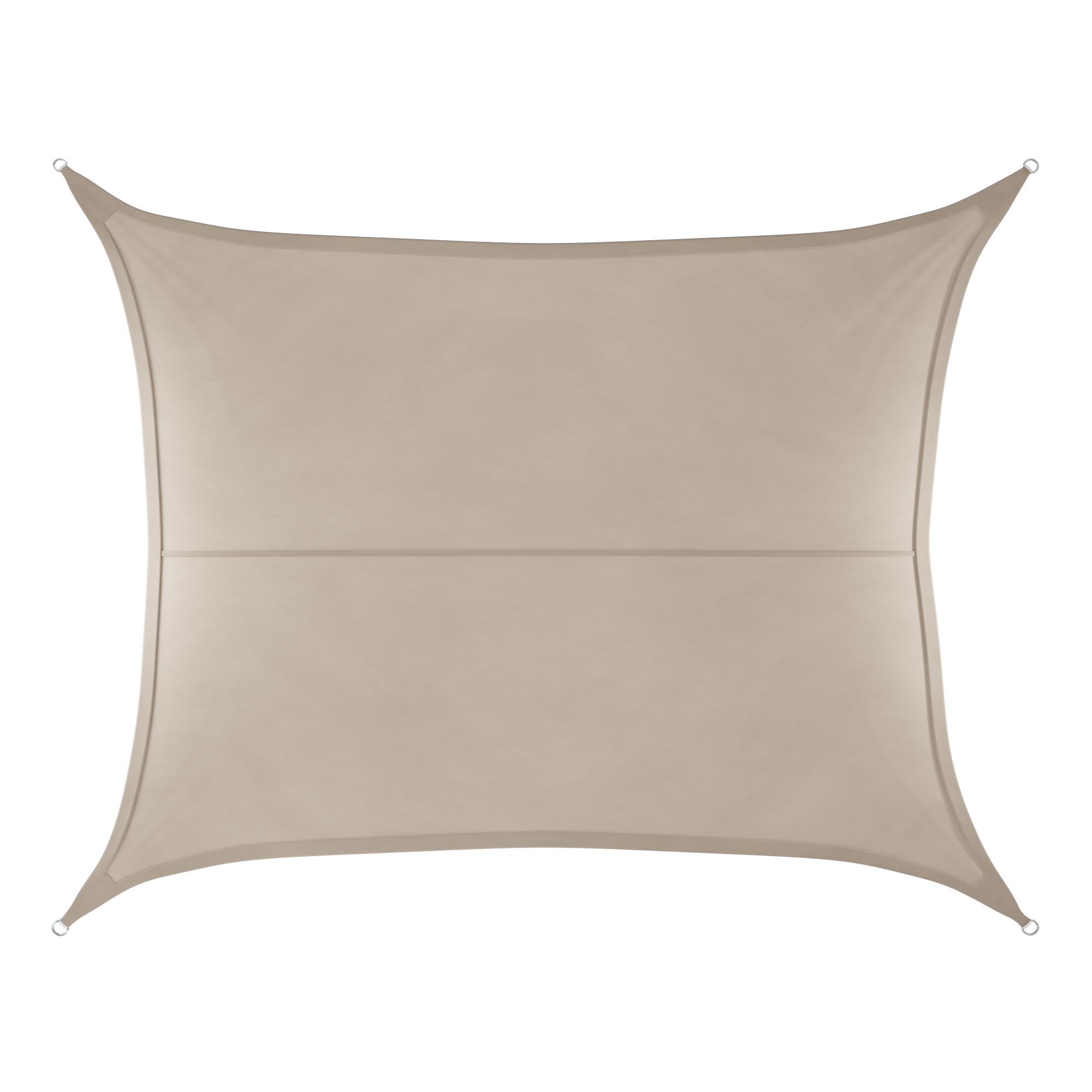 Schaduwdoek - rechthoekig - 3 x 4 m desert sand