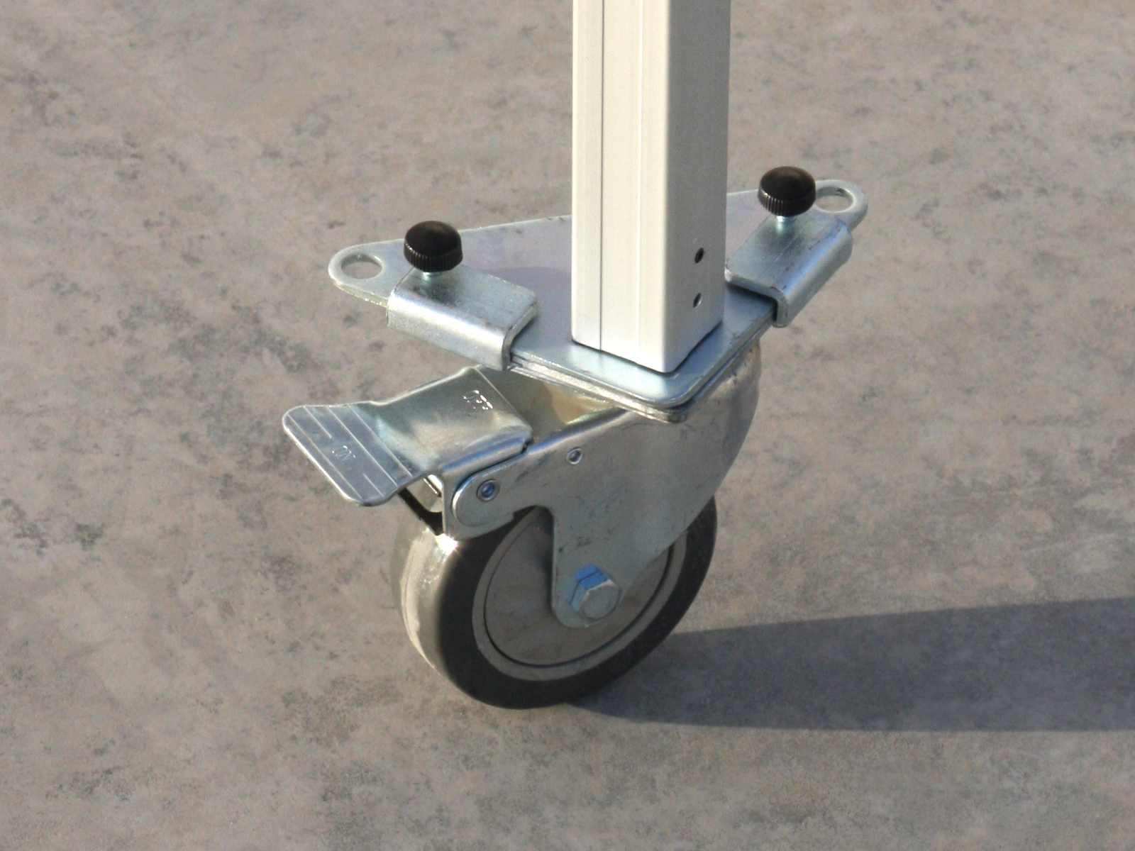 Wheel for folding tent aluminium