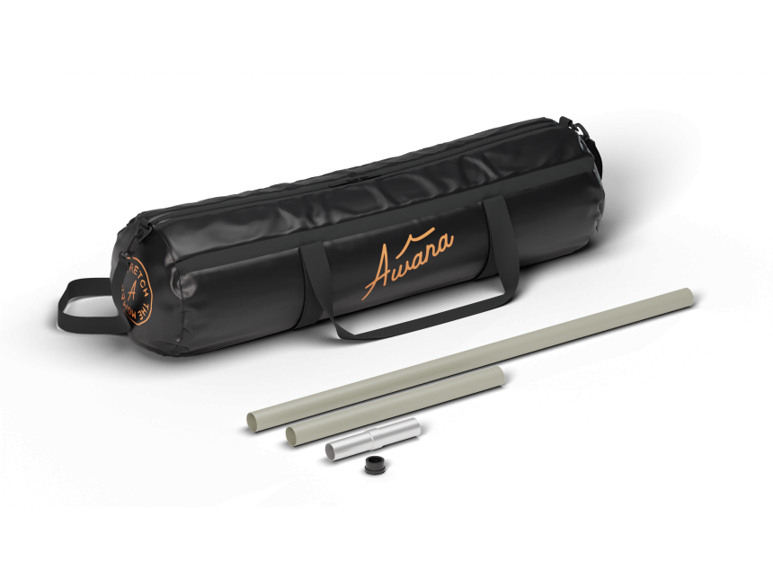 Easyflexx aluminium poleset - 8,5 x 8,5 m Olive Grove