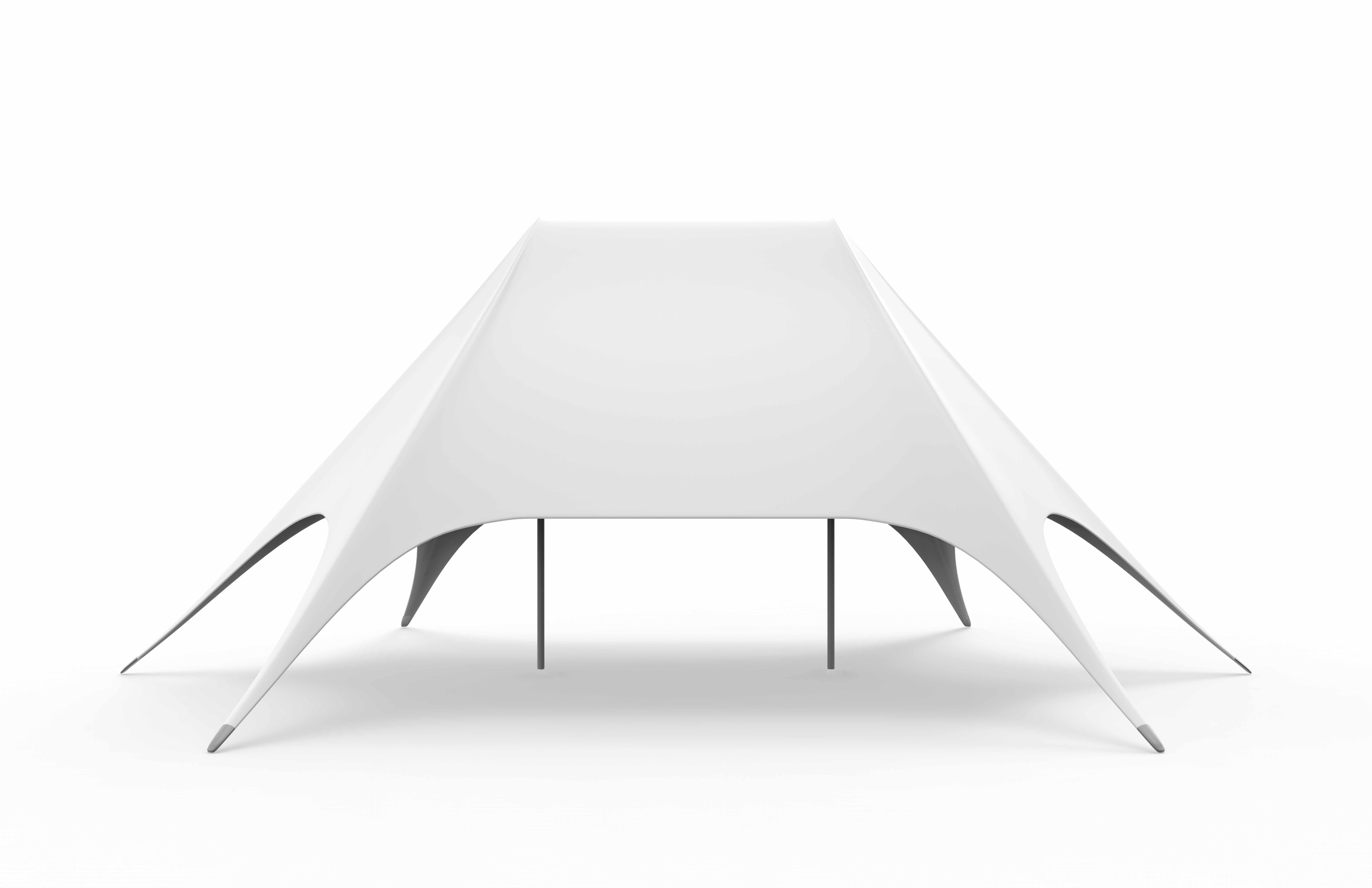 Kit tente étoile StellarLite double - kit 10 x 16 m - Polyester blanc