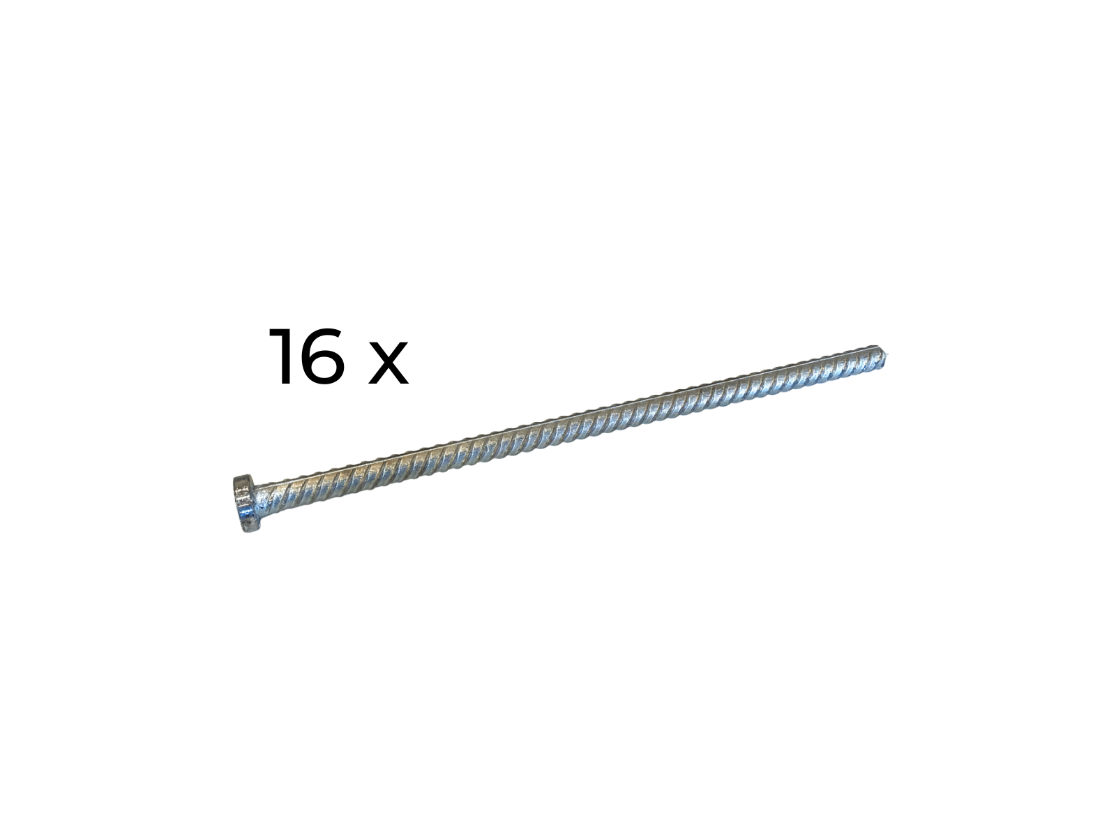 Kit de piquets (16) de 50 cm pour tente stretch 10 x 12,5 m 